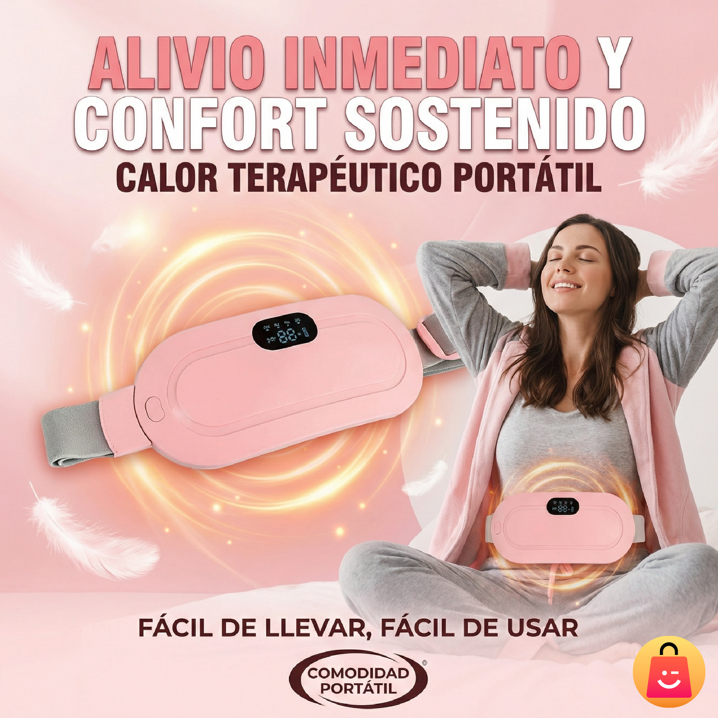 ZenBelt — Cinturón Térmico Anticólicos · Alivio sin Pastillas en Minutos