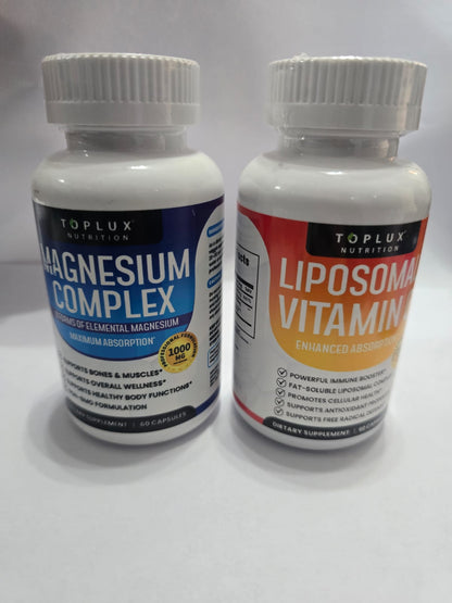 Vitamina C + Magnesio — Energía, Defensas y Bienestar Diario
