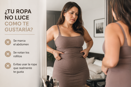 LuxCurve Body Moldeador Invisible · Compresión 360° Sin Costuras