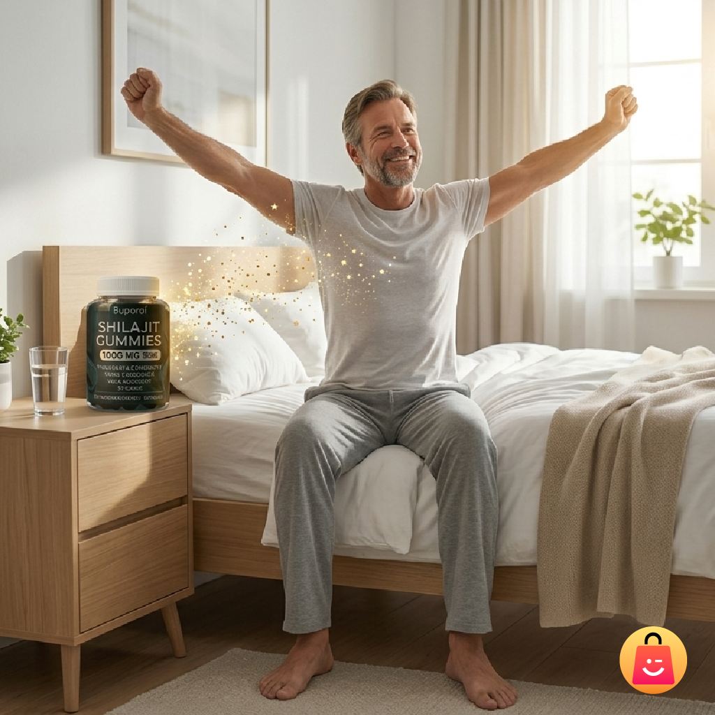 AlphaShilajit Gomitas — Recupera Tu Energía y Rendimiento Masculino
